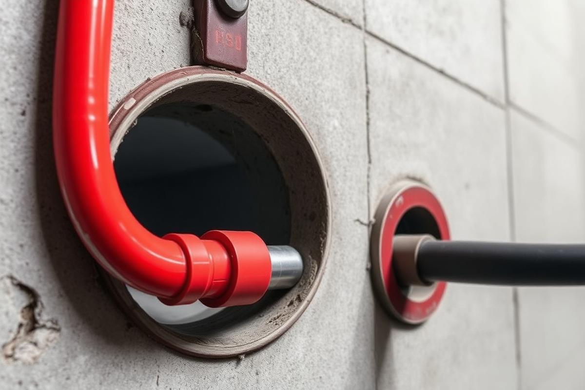 LINK-SEAL® como solução firestop em compartimentação